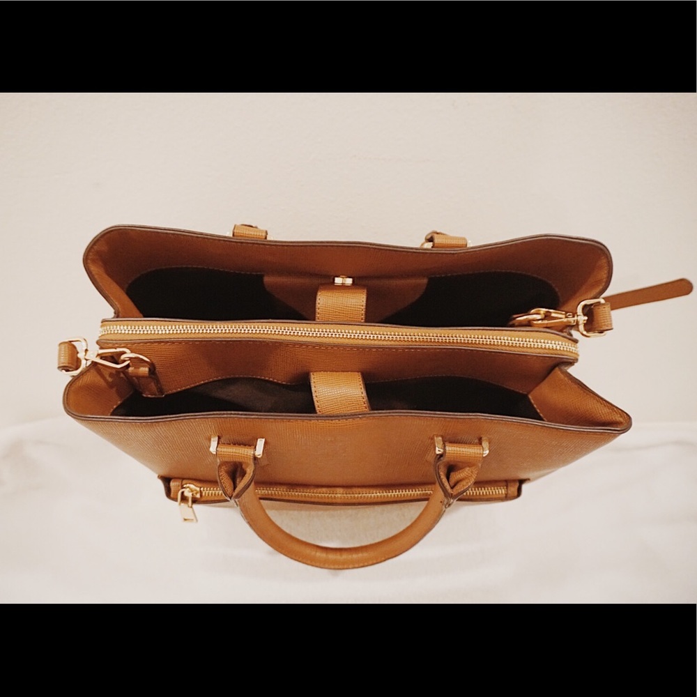 Forever 21 Burnt Orange Leather Bag - Picture 3 of 8